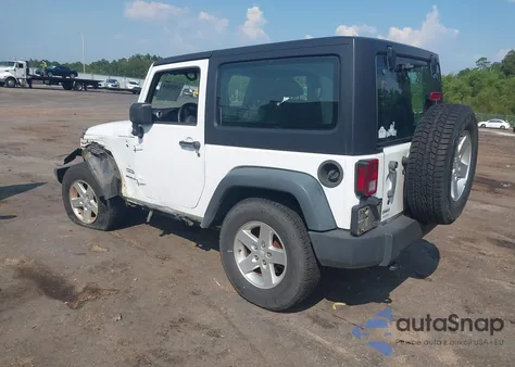 2015 Jeep Wrangler Sport z USA, uszkodzony, nr VIN 1C4AJWAGXFL614495